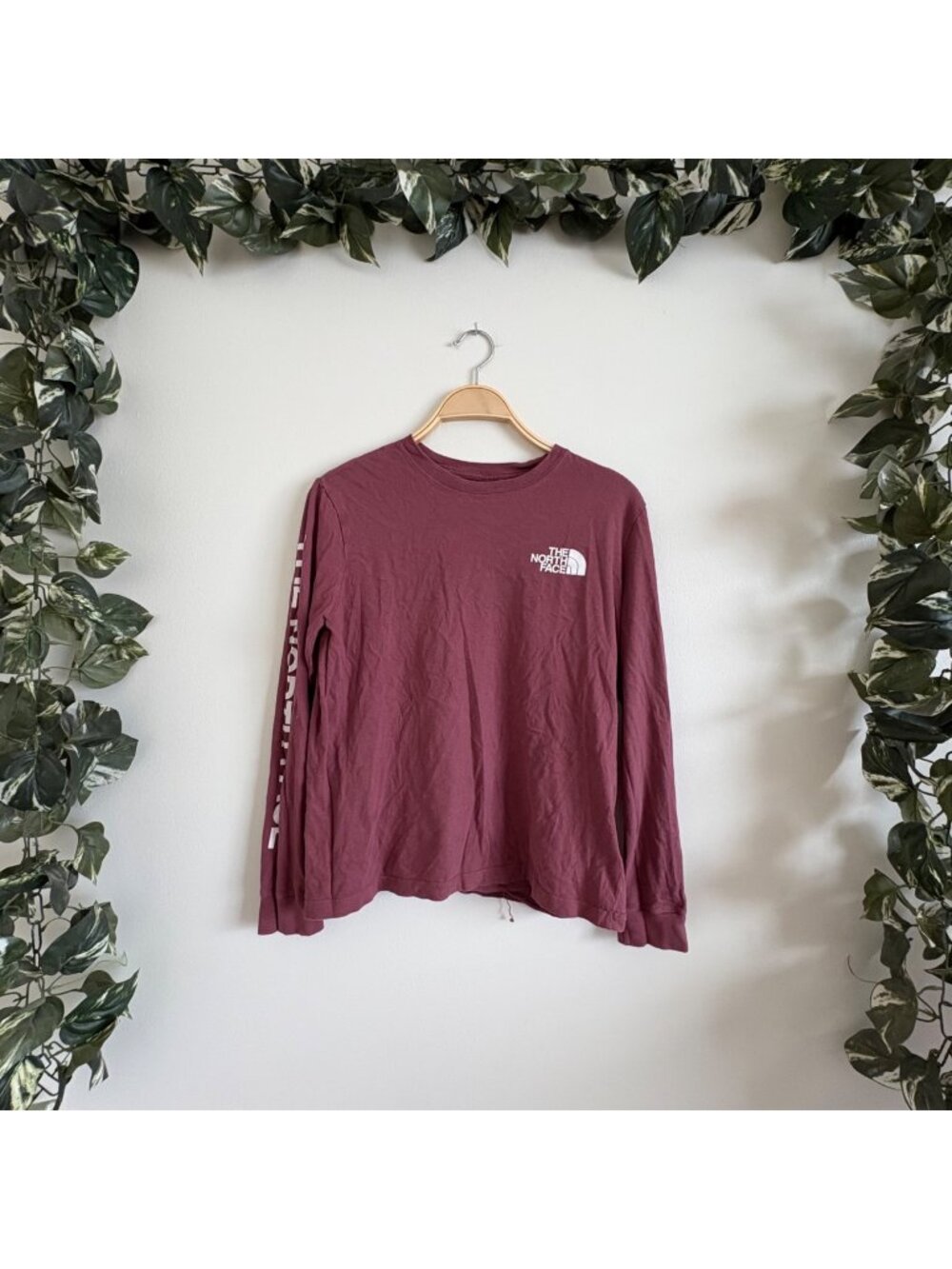 The North Face Brand Proud Long Sleeve Scoop Neck Shirt Mauve Women’s Sz M